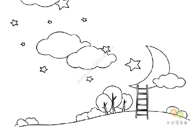 星空怎么画,画星空时撒纸上的白点是什么，怎样弄？