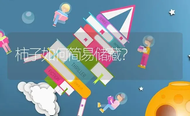 柿子如何简易储藏? | 养殖技术大全