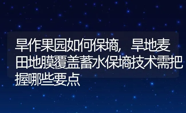 苹果园越冬防寒措施及冻害恢复技术,寒潮来袭，果树该如何保温防冻 | 养殖学堂