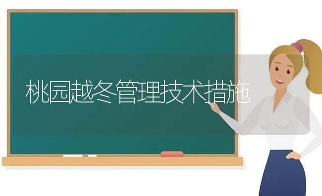 桃园越冬管理技术措施 | 养殖技术大全