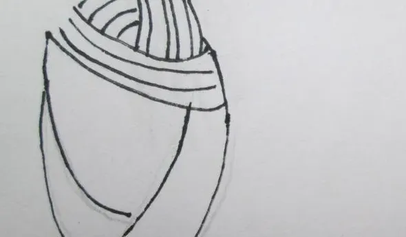 郁金香怎么画简单好看三步,儿童画花朵的几种画法？