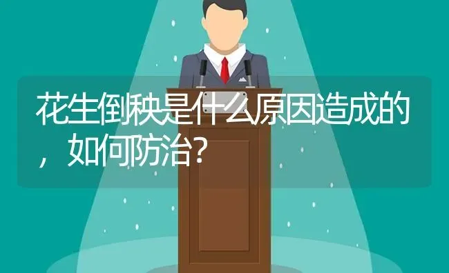 花生倒秧是什么原因造成的,如何防治? | 养殖知识