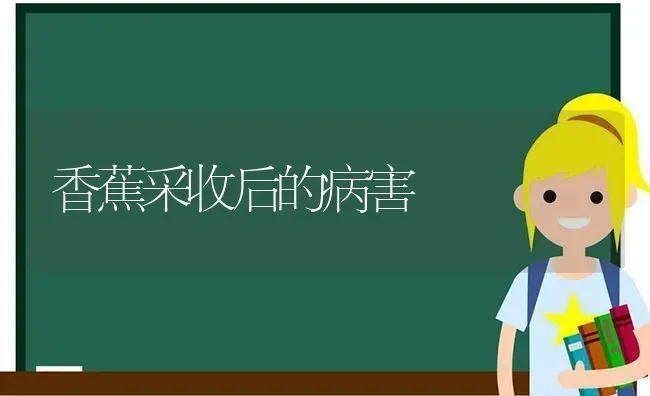 香蕉采收后的病害 | 养殖技术大全