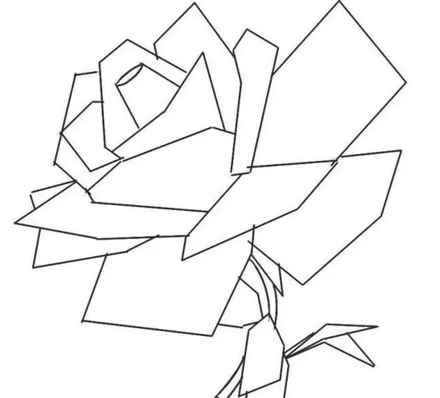 玫瑰花怎么画?,玫瑰花画法步骤图国画？