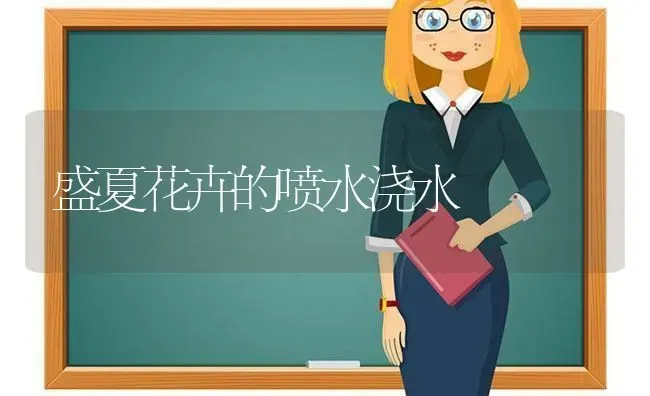 盛夏花卉的喷水浇水 | 养殖技术大全