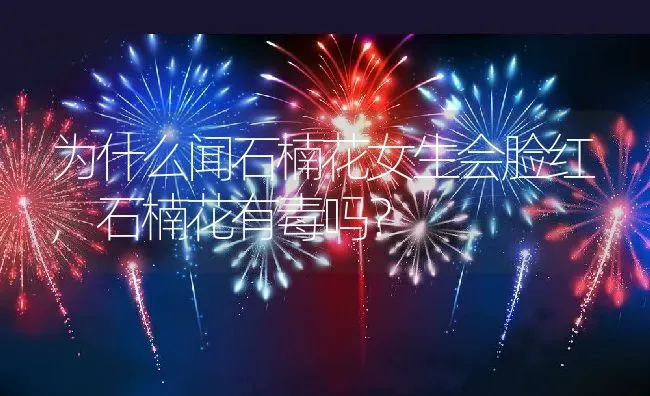 为什么闻石楠花女生会脸红,石楠花有毒吗？ | 养殖学堂