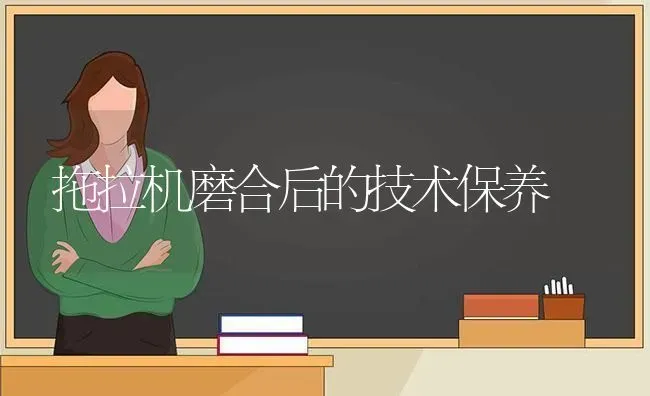 拖拉机磨合后的技术保养 | 养殖知识