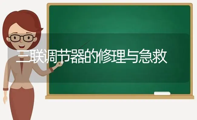 三联调节器的修理与急救 | 养殖知识