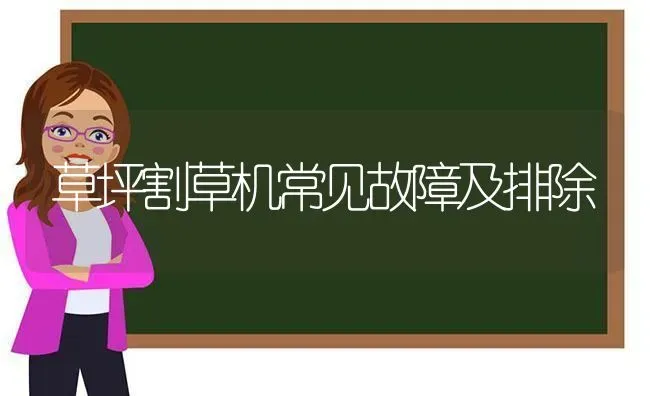 草坪割草机常见故障及排除 | 养殖技术大全