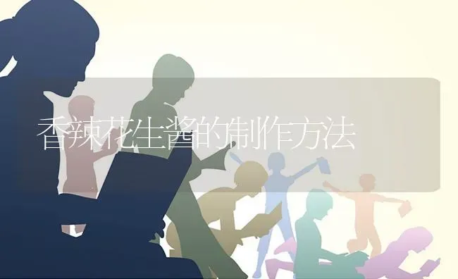 香辣花生酱的制作方法 | 养殖技术大全