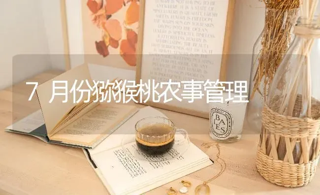 7月份猕猴桃农事管理 | 养殖技术大全