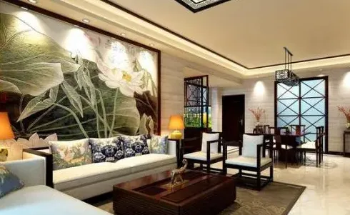 进门客厅西墙挂什么画好,客厅西墙适合什么壁画？