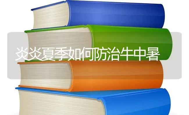 炎炎夏季如何防治牛中暑 | 养殖技术大全