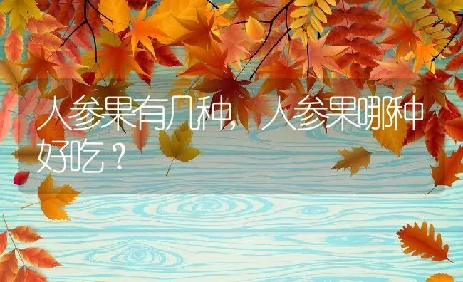 人参果有几种,人参果哪种好吃？ | 养殖科普