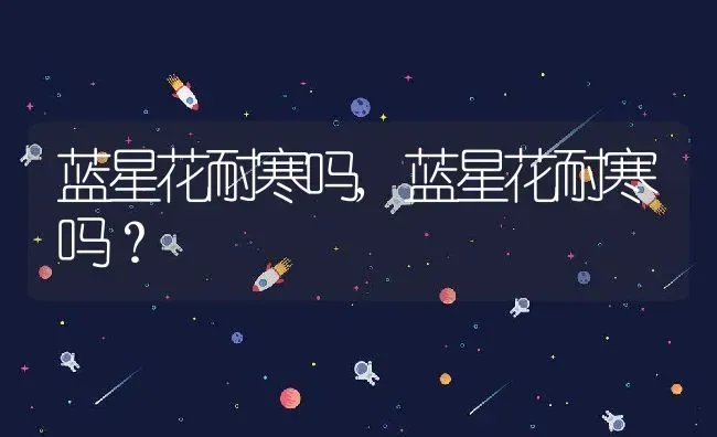 蓝星花耐寒吗,蓝星花耐寒吗？ | 养殖科普