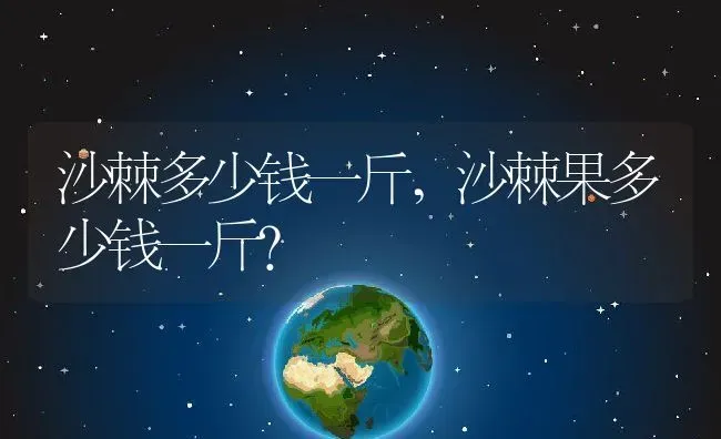 沙棘多少钱一斤,沙棘果多少钱一斤？ | 养殖科普