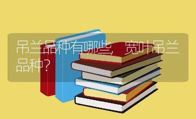 吊兰品种有哪些,宽叶吊兰品种？ | 养殖学堂