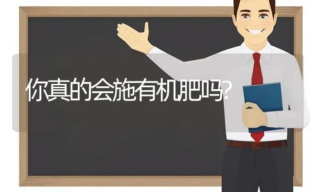 你真的会施有机肥吗? | 养殖技术大全