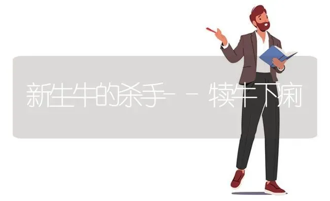 新生牛的杀手--犊牛下痢 | 养殖技术大全