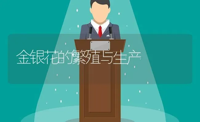 金银花的繁殖与生产 | 养殖技术大全