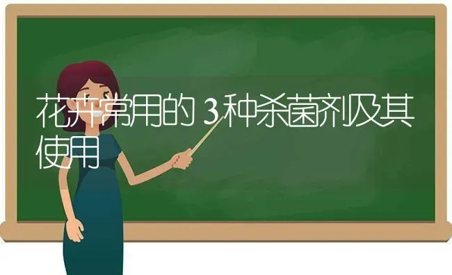 花卉常用的３种杀菌剂及其使用 | 养殖知识