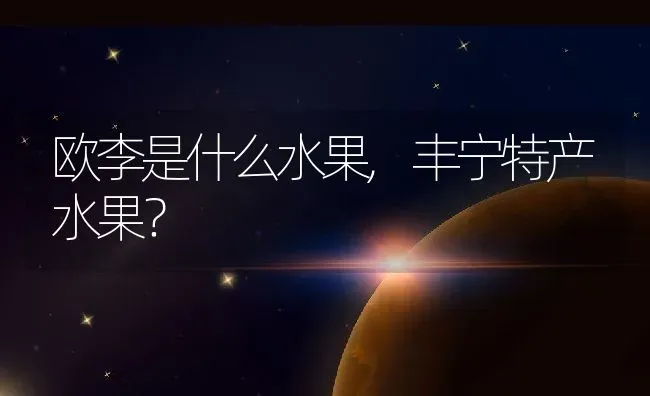 欧李是什么水果,丰宁特产水果？ | 养殖科普