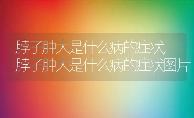 脖子肿大是什么病的症状,脖子肿大是什么病的症状图片 | 养殖资料