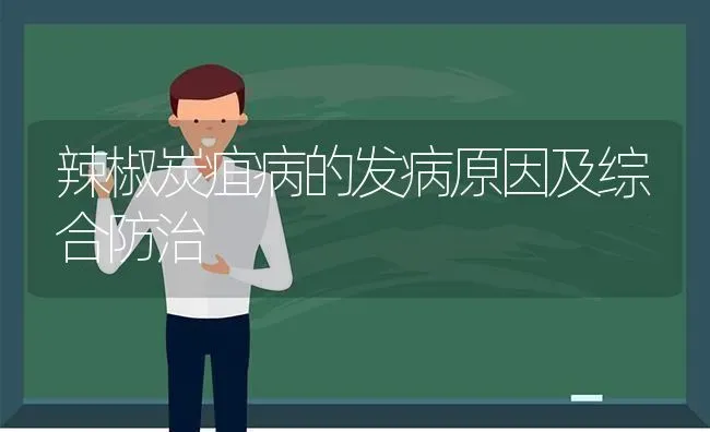 辣椒炭疽病的发病原因及综合防治 | 养殖技术大全