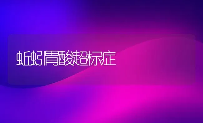 蚯蚓胃酸超标症 | 养殖知识