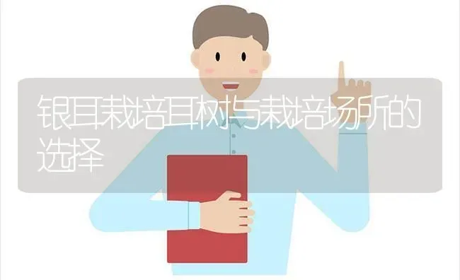 银耳栽培耳树与栽培场所的选择 | 养殖知识