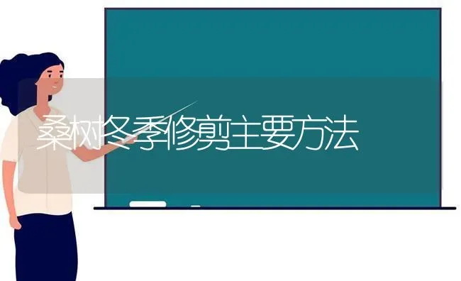 桑树冬季修剪主要方法 | 养殖技术大全