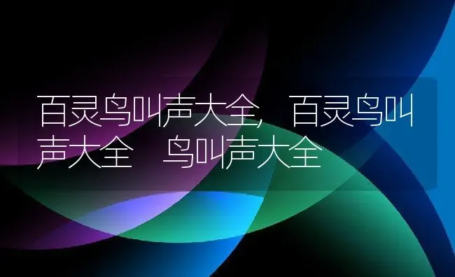 百灵鸟叫声大全,百灵鸟叫声大全 鸟叫声大全 | 养殖学堂