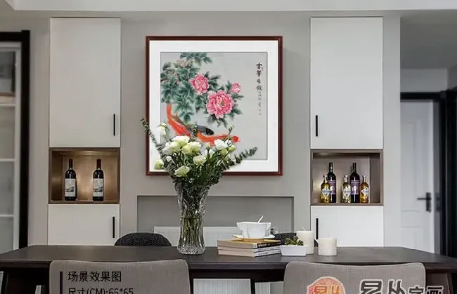 牡丹花适合什么属相挂家里,长城山水画适合挂所有属相吗？