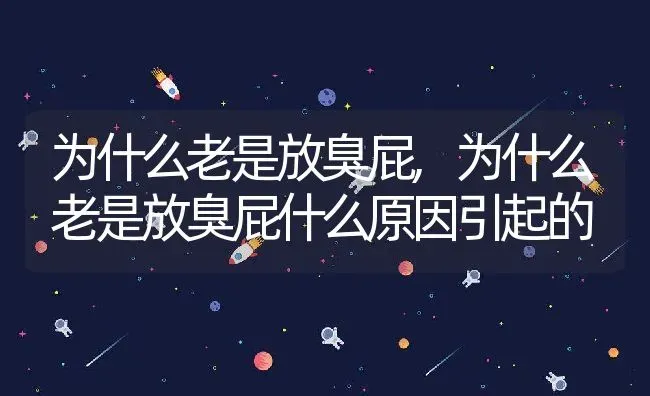 为什么老是放臭屁,为什么老是放臭屁什么原因引起的 | 养殖资料