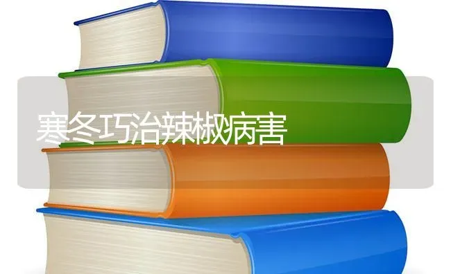 寒冬巧治辣椒病害 | 养殖技术大全