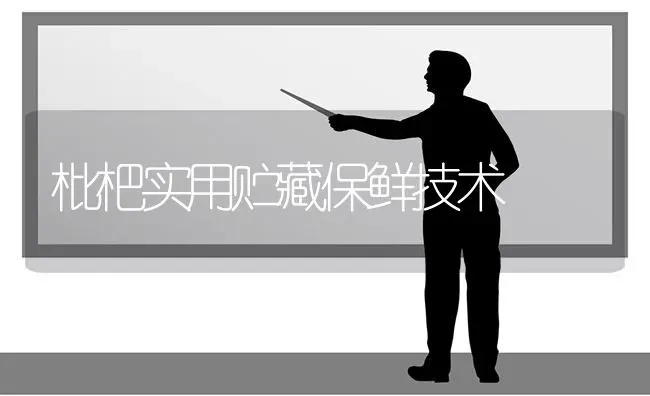 枇杷实用贮藏保鲜技术 | 养殖技术大全