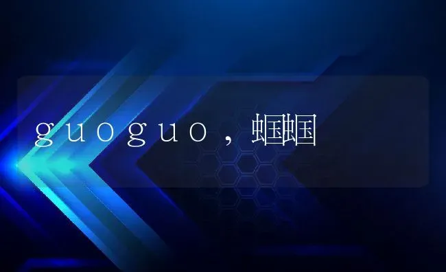 guoguo,蝈蝈 | 养殖科普