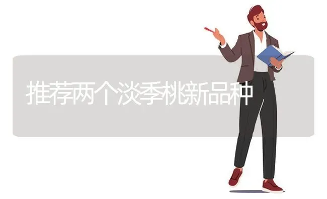 推荐两个淡季桃新品种 | 养殖技术大全
