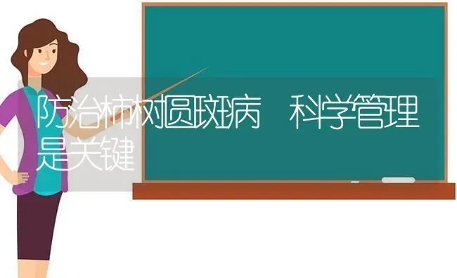 防治柿树圆斑病 科学管理是关键 | 养殖技术大全