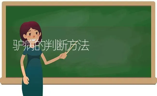 驴病的判断方法 | 养殖知识