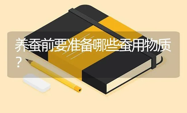 养蚕前要准备哪些蚕用物质? | 养殖知识