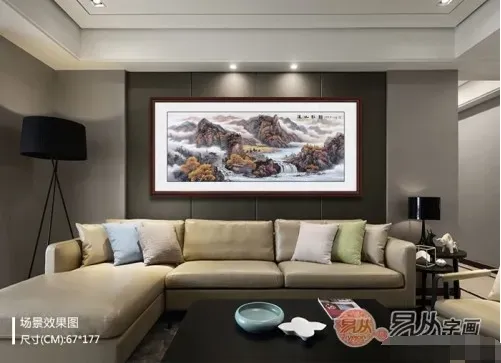 客厅挂什么画好风水,客厅挂什么装饰画风水好，柿保平安，如意吉祥？