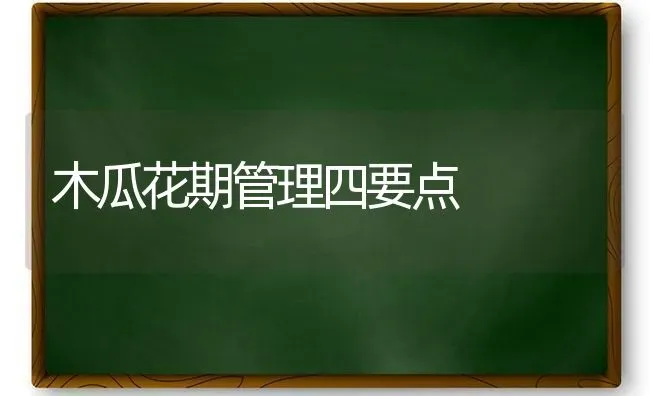 木瓜花期管理四要点 | 养殖技术大全