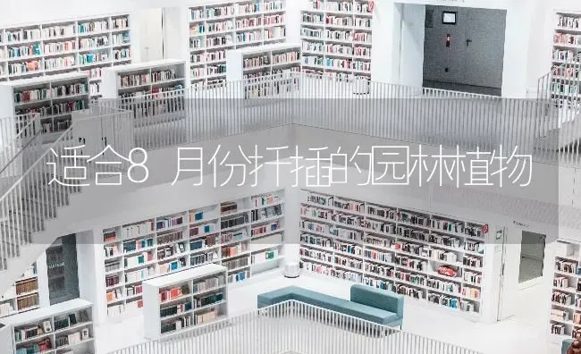 适合8月份扦插的园林植物 | 养殖技术大全