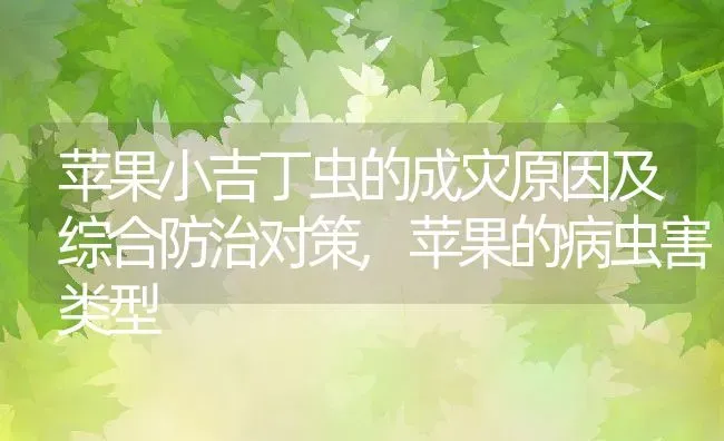 苹果小吉丁虫的成灾原因及综合防治对策,苹果的病虫害类型 | 养殖学堂