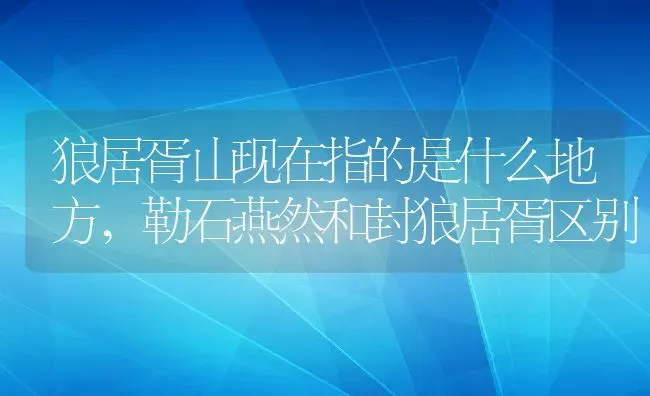 狼居胥山现在指的是什么地方,勒石燕然和封狼居胥区别 | 养殖学堂