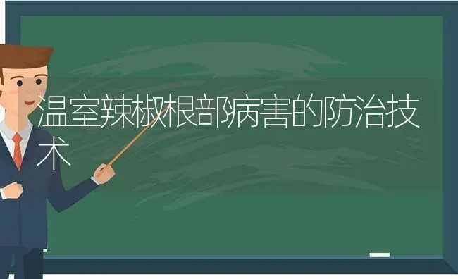 温室辣椒根部病害的防治技术 | 养殖技术大全