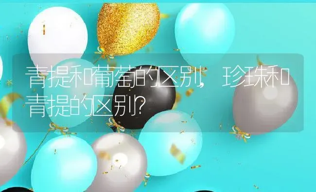 青提和葡萄的区别,珍珠和青提的区别？ | 养殖科普