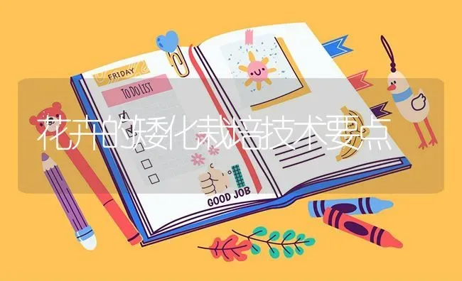 花卉的矮化栽培技术要点 | 养殖知识