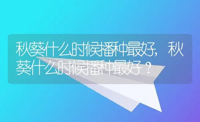 秋葵什么时候播种最好,秋葵什么时候播种最好？ | 养殖科普